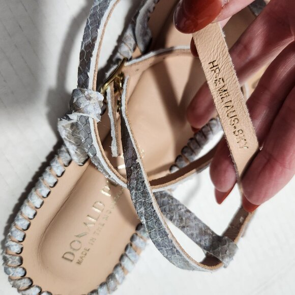 Donald Pliner Emilia Leather Gladiator Sandal - Picture 9 of 9